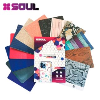 LAMINA HIDROGEL SOUL CON DISEÑO X 50 UNIDADES (PARA TAPA TRASERA)