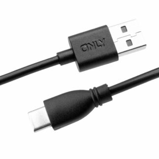 CABLE USB ONLY MODO-003 TIPO C 2.1 AMP. (BOLSITA BLANCO/NEGRO)