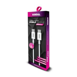 CABLE USB SOUL TIPO C A TIPO C 1 METRO
