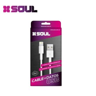 CABLE USB SOUL IPHONE 1 MT