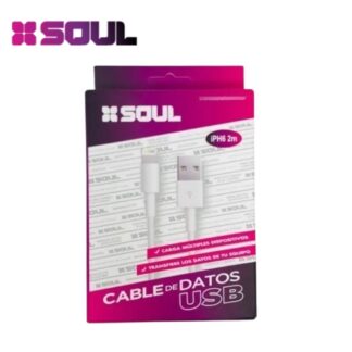 CABLE USB SOUL IPHONE 2 MTS