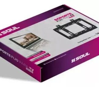 SOPORTE TV SOUL FIJO 14''A 42'' (SOP-TV50)