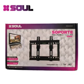 SOPORTE TV SOUL INCLINABLE 14'' A 42'' (SOP-TV200)