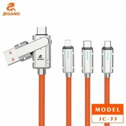 CABLE USB JEQANG IPHONE MAYADO JC-35 (CODO GIRATORIO 180