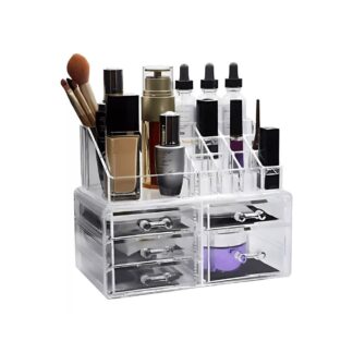 CAJA ORGANIZADORA DE COSMETICO CON CAJON (JN805)