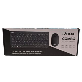 COMBO TECLADO Y MOUSE INALAMBRICO MEDIANO DINAX (DX-COMBMT547)
