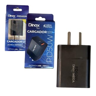 CABEZAL 220V. DINAX 5.1AMP. USB/USB-C PD 50W (PR3-CAR-5.1-TC)
