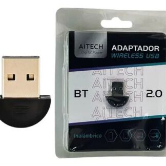 RECEPTOR/ADAPTADOR DE BLUETOOTH INALAMBRICO AITECH (AICA100122N)