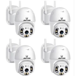 KIT 4 CAMARAS DE SEGURIDAD CON NVR JORTAN IP 1080P (8276-4)