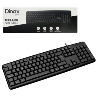 TECLADO CON CABLE DINAX (DX-TEC300)