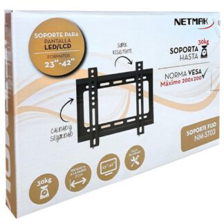 SOPORTE TV FIJO NETMAK 23'' A 42'' (NM-ST03)