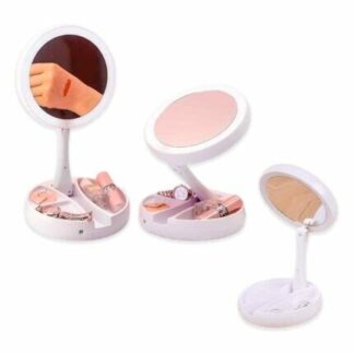 ESPEJO LED DINAX CIRCULAR DOBLE CARA (DX-ESPLE988)