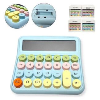 CALCULADORA DE ESCRITORIO MULTICOLOR (DX-2279)