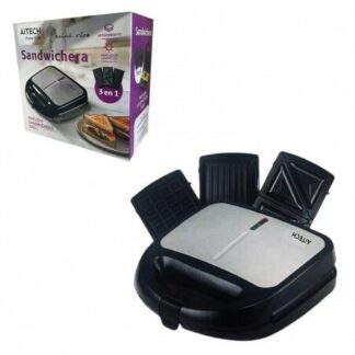 SANDWICHERA GRILL & WAFFLERA AITECH 3 EN 1 (AIHG250652N)