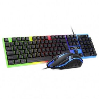 COMBO TECLADO Y MOUSE GAMER AITECH AI-302 (AITM010202M)