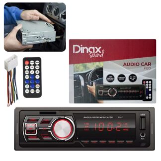STEREO PARA AUTO DINAX FIJO CON CONTROL (DXSTEREO20)