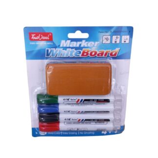 SET DE MARCADORES Y BORRADOR PARA PIZARRA