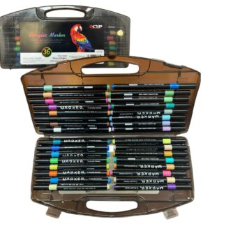 SET DE MARCADORES ACRYLIC PUNTA FINA X36 (LB05B)