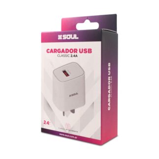 CABEZAL 220V. SOUL CLASSIC 2.4AMP (USB)