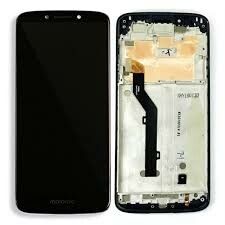MODULO MOTOROLA G6 PLAY ORIGINAL CON MARCO NEGRO
