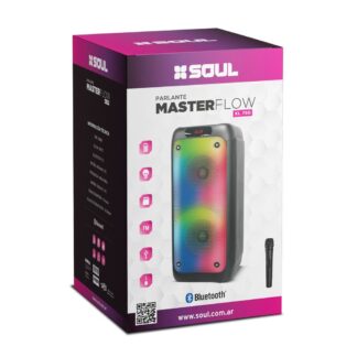 PARLANTE BTH SOUL XL750 MASTER FLOW 8''x2 60W