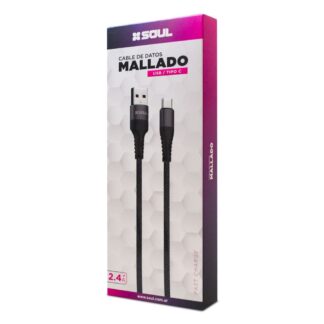 CABLE USB SOUL MALLADO TIPO C