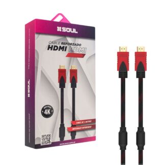 CABLE HDMI SOUL REFORZADO (1.5 MTS)
