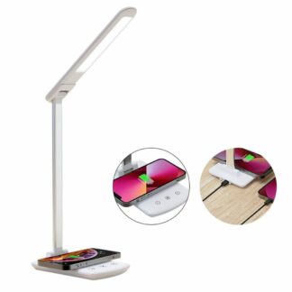 LAMPARA DE ESCRITORIO LED CON CARGA INALÁMBRICA (MODS-046)