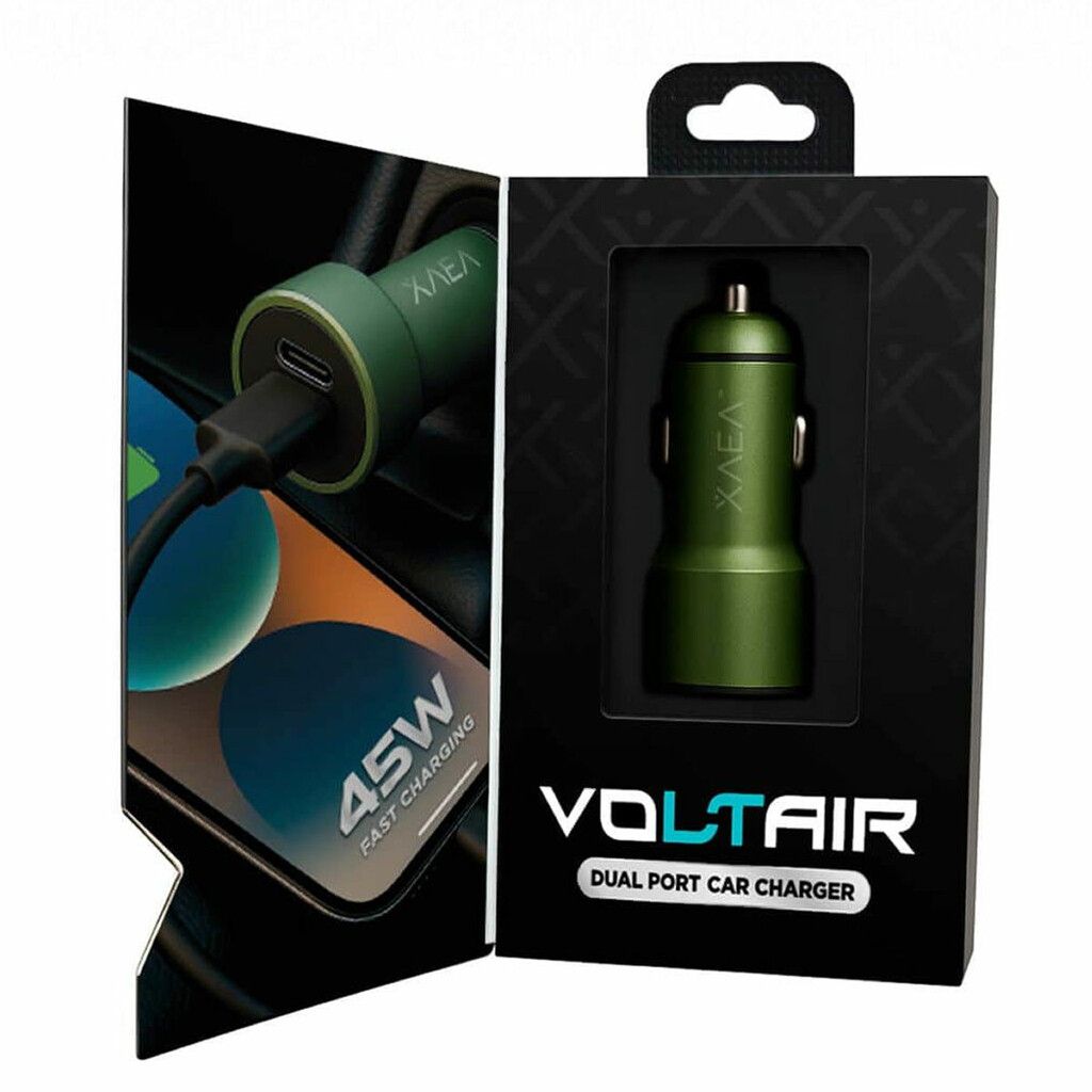 CABEZAL 12V. XAEA VOLTAIR 45W (USB +USB-C) - Imagen 2