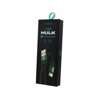 CABLE USB XAEA HULK V8 4.0 AMP.